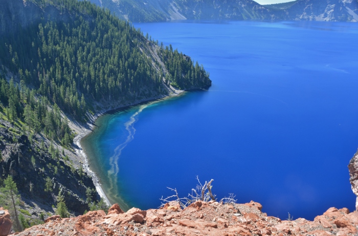 view of Crater Lake